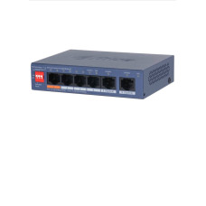 Коммутатор Dahua DH-CS4006-4ET2GT-60 с 6 портами PoE, 6 портов.