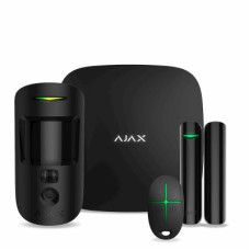 Комплект бездротової сигналізації Ajax HubKit 2 black EU