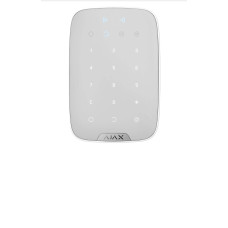 Superior Keypad Plus white Jeweller Бездротовая клавиатура с подтримкою закрытых карт и брелоков Ajax