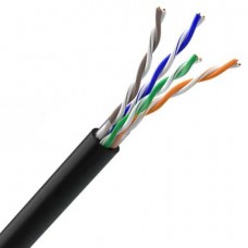 LAN кабель вита пара Одескабель  КПП-ВП 4х2х0,51 для зовнішнього монтажу Чорний